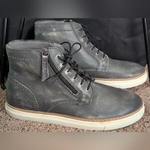 John Varvatos men's high top sneaker
